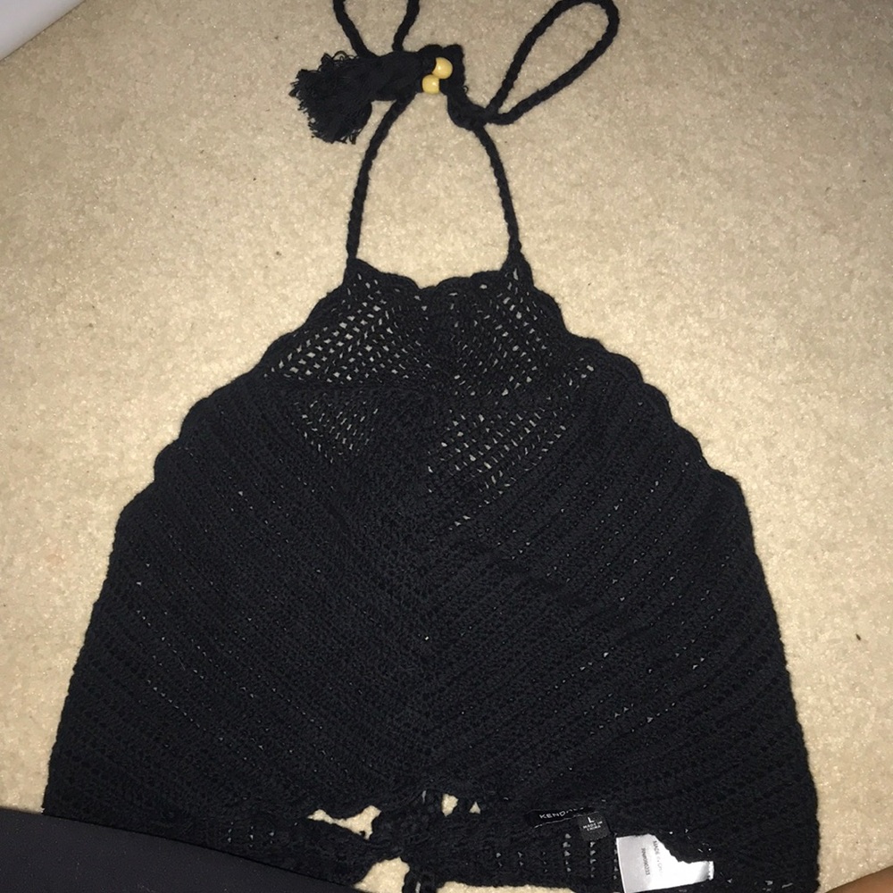 Crochet crop top